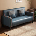 Accessible luxury fabric sofa apartment small apartment living room sofa no-wash technical cloth double three-person simple small sofa wood