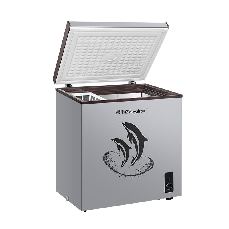 Royalstar tier 1 energy-efficient single-temperature freezer [304 stainless steel interior] all-freeze, refrigerate, and fresh-keep energy-saving freezer