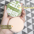 Keqi new arrivalsoft marshmallow powder puff beauty egg cushion wet and dry dual use powder puff liquid foundation makeup puff