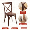 Backrest chair brown soft bag