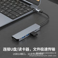 Type-c to hdmi4k docking station usb3.0hub splitter expansion u disk type-c to hdmi 4k