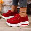 Exportcasualplus size 43 tie back heightening women's shoes autumnew arrival women's outwearplaid soft bottom flatsflats
