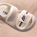 summer collection: baby soft-soled first walker shoes, toddler velcro anti-kick sandals, unisex athletic beach shoes for boys and girls