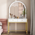 Bedroom vanity table wedding dress shop beauty salon makeup table makeup artist 6-light vanity dressing table