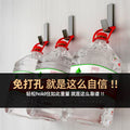 Space aluminum door rear hook strong adhesive load-bearing coat hook no punching adhesive hook coat hook wall-mounted wall coat hook