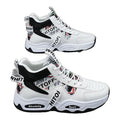 2025 new spring men's chunky sneakers: trendy, breathable, and height-boosting athletic shoes for a stylish and comfortable look