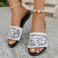 Women's summer slippers - trendy, influencer-approved, bestselling, casual, versatile, non-slip, flat, one-strap, home slippers