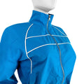 european and american style sexy hot girl long sleeve zipper color block webbing shorts women's two-piece set