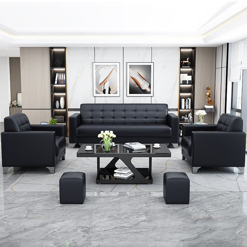 Saint li office sofa - reception, meeting, and negotiation sofa - compact and minimalist design for small spaces