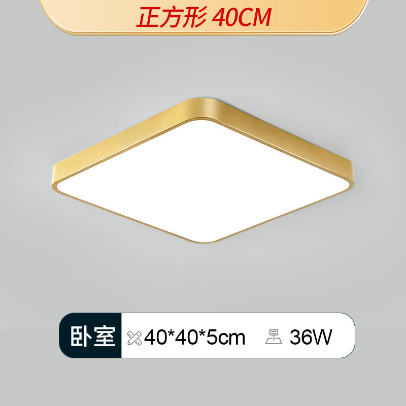 2025 new living room light hall main light simple led dining room bedroom light ceiling light whole house Zhongshan lighting