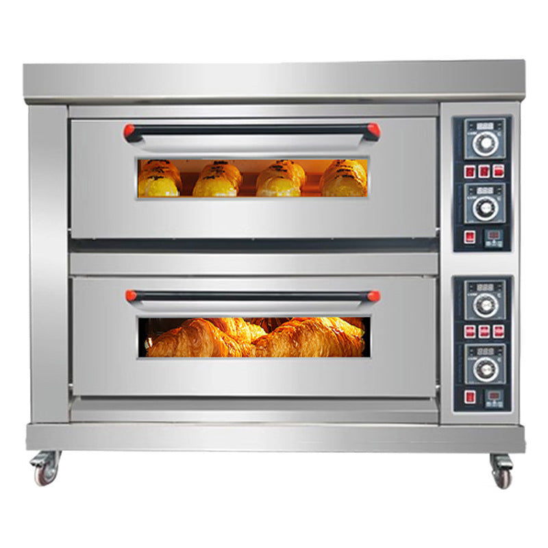 Gas oven commercial computer oven large capacity bread pizza cake multi-function baking smart home