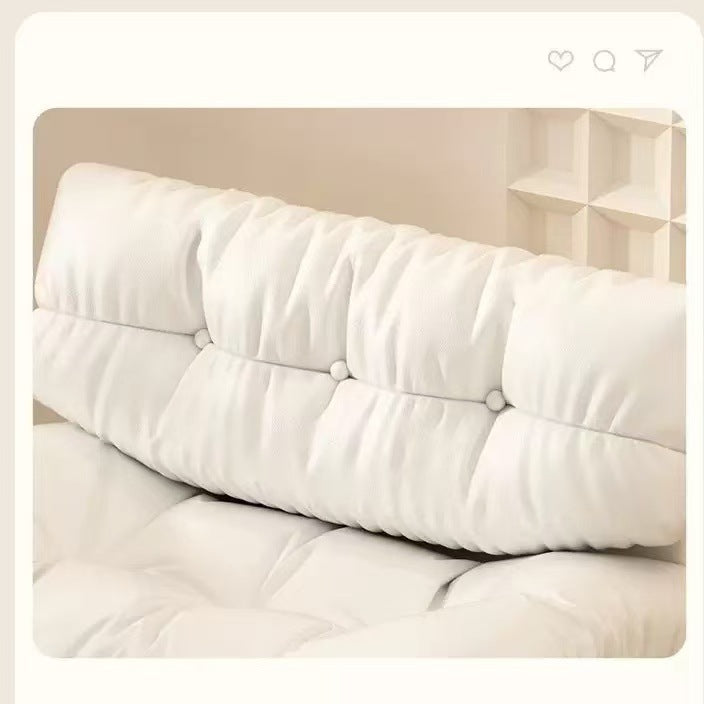 Cloud sofa modern casual living room for home small apartment double casualaccessible luxurypopular cream style fabric sofa