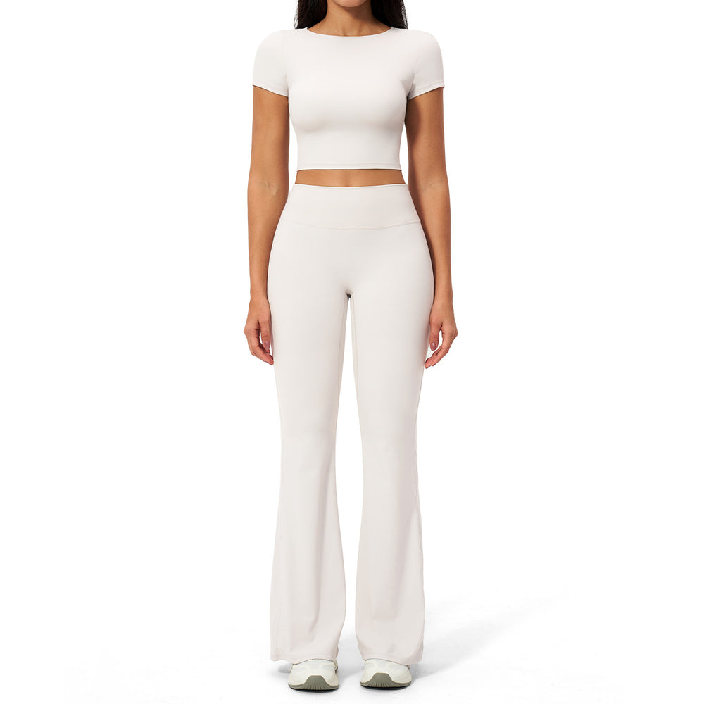 quick-drying yoga clothes suit breathable elastic casual yoga suit seamless running fitness clothes for women 2551