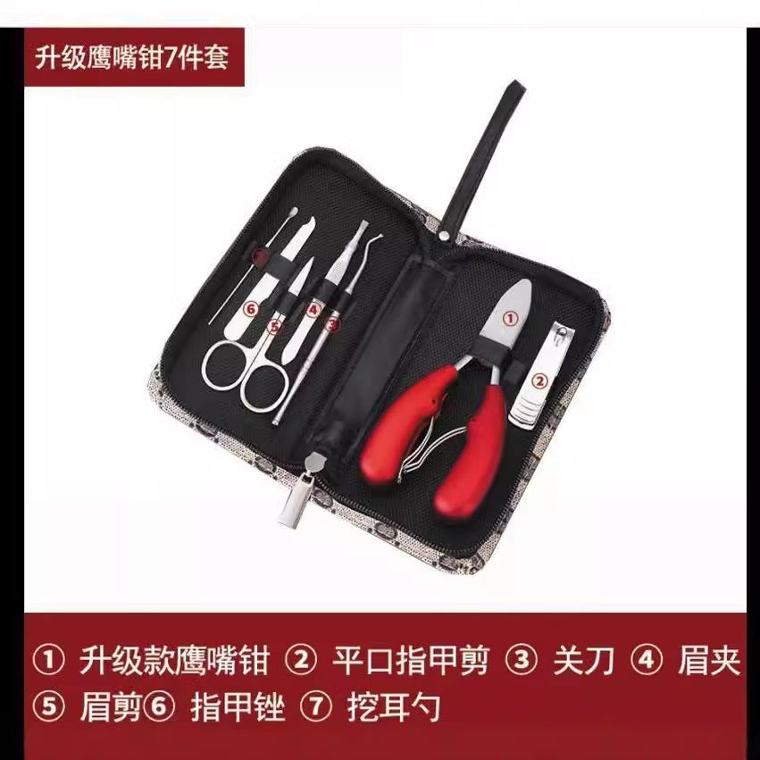 Stainless steel hawkbill nail clippers - professional nail & pedicure tools for manicure & pedicure care - wholesale beauty supplies