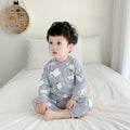 Kids' thermal underwear set - autumn/winter collection - 100% cotton, seamless design - boys & girls, baby, toddler - loungewear & sleepwear