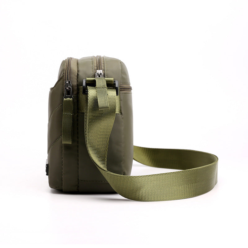 Factory direct sales new men's shoulder bag fashion casual men's bag multi-functional nylon messenger bag sports bag