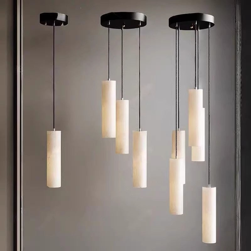 New chinoiserie all-copper real marble bedroom bedside small chandelier classical house restaurant bar study model room lighting fixtures
