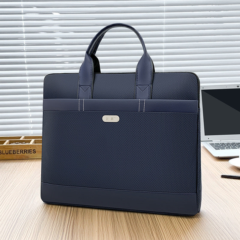 Self-improvement file bag tote bag women's commuter business waterproof men's briefcase briefcase file bag 306
