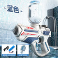 space sci-fi style electric water gun - fully automatic, continuous fire, water battle toy for boys and girls