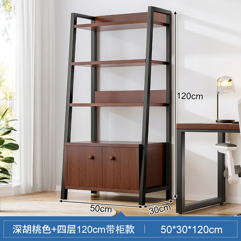 Shelf Shelf Floor-to-ceiling Bedroom Multi-layer Storage Living Room Storage Display Shelf Office Super Load-bearing Iron Shelf