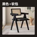Rattan nordic dining chair for homecasual chair popularb&b balcony k chair solid wood chandigarh casual rattan chair