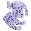 Ready stock: witcher squad kids' long sleeve pajama set - girls' long sleeve top & pants set (sizes for mid-to-large children)
