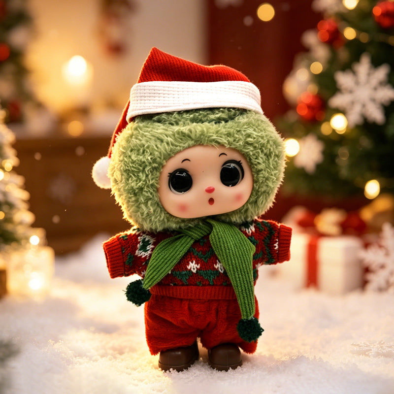 Winter forest cute travel doll christmas limited plush doll full of forest fairy tale cute healing gift small doll