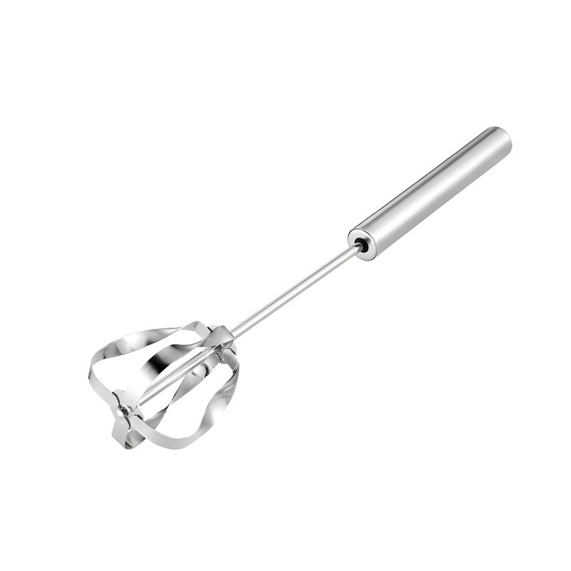 Stainless steel hand mixer - kitchen handheld whisk for eggs, whipping cream, and batters