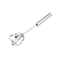 Stainless steel hand mixer - kitchen handheld whisk for eggs, whipping cream, and batters