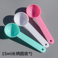 15ml plastic measuring spoon measuring spoon facial mask spoon feed fertilizer laundry detergent powder spoon filled with water 15g