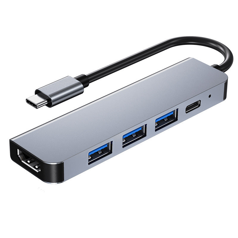Universal 5-in-1 docking station - multi-functional hub for phones, laptops, and gaming consoles