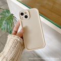 hot-selling iphone 17 solid color "sky eye ladder" phone case, ip16 apple 15 diamond sand phone case