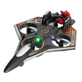 new product remote control aircraft kids fixed height and drop-resistant four-axis drone with light spray aircraft toy