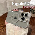 New macaron magnetic phone case for apple 17 pro max, iphone 15 minimalist anti-drop protective cover for iphone 16