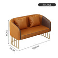 Nordic hotel sales office negotiation reception sofa office sofa combination milk tea coffee shop table and chair booth furniture