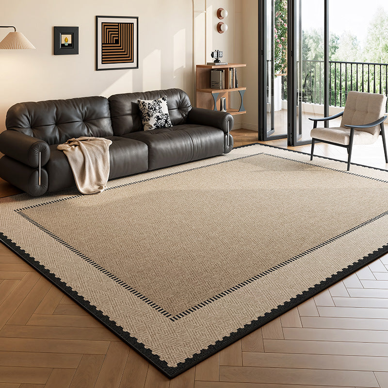 Removable and washable carpet living room medieval style bedroom full floor large area retro style double layer machine washable home carpet