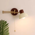 Bedside wall lamp hanging wall lamp creative casual study learning foldable telescopic rotate rocker arm lamp