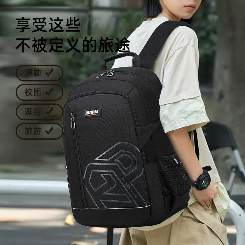 School bag Junior high school boys spine care to reduce the burden of large capacity 3rd to 6th grade children's school bag Elementary school students backpack men