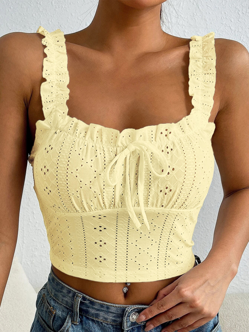 independent station hot-selling comfy basics model elegance lace camisole spring and summer new arrival pure desire figure-top tops