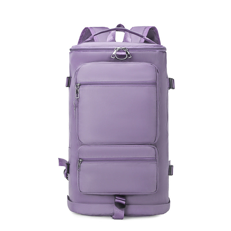 New fashion casual travel bag large capacity multi-function wet and dry separation waterproof travel bag fitness bag messenger bag