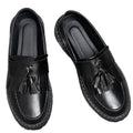 Men's leather dress shoes - versatile business style, breathable british casual design for spring/summer 2024. perfect for work, weddings, groomsmen, and height enhancement