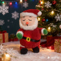 Santa claus plush toy - light-up, breathing, musical, soothing doll for kids - baby comfort toy - cross-border e-commerce