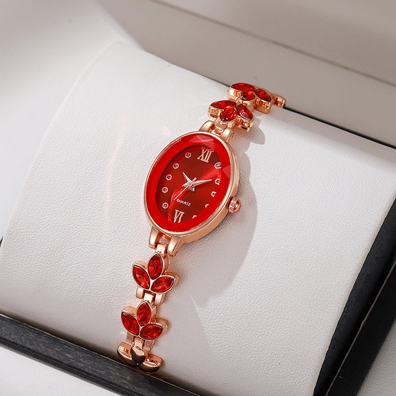 2025 hot-selling cloverleaf watch for women: fashionable quartz watch, trendy and versatile, wholesale and dropshipping available directly from the manufacturer
