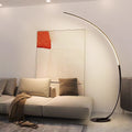 Minimalist nordic style floor lamp - bedroom bedside lamp, living room standing lamp, fishing light with remote control - effortless luxury