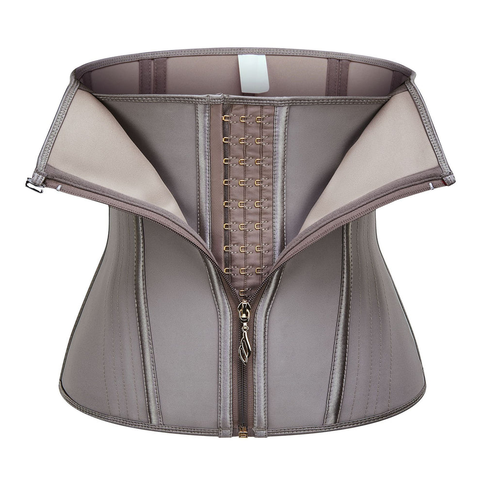 Temu latex waist trainer - slimming, tummy control, and body shaping belt for fitness and exercise