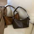 niche style large-capacity crossbody bag fashion texture bag trendyretro armpit bag women's casual shoulder bag