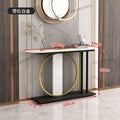 Entryway cabinet light luxury high-end entrance table ultra-narrow extremely narrow corridor aisle entrance table entrance door altar rock slatted case