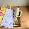 bestseller: winnie the pooh stanley collaboration stainless steel insulated tumbler - perfect for outdoor adventures!