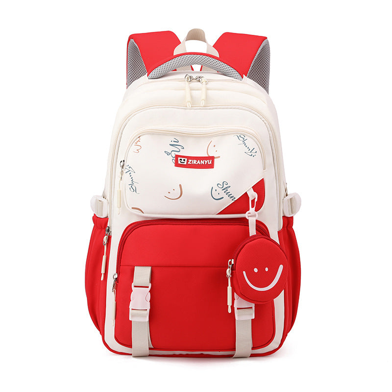 New large-capacity versatile and durable wear-resistant schoolbag for primary school students in grades 4 and 6, junior high school students backpack