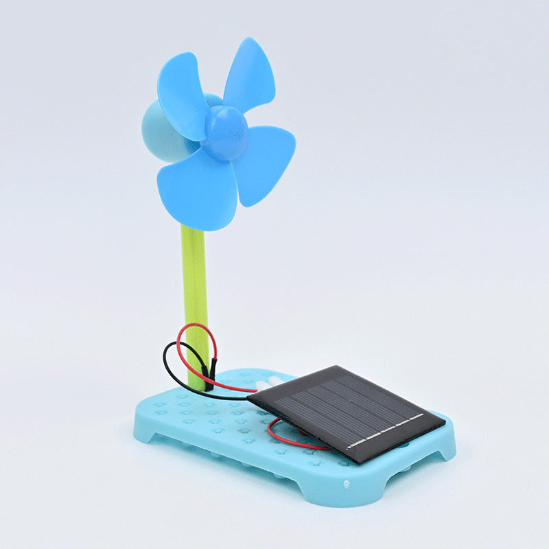 Solar fan, handmade DIY technology small production new energy material package scientific experiment set equipment recommendation